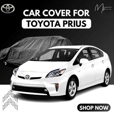 Toyota Prius Car Cover Grey Waterproof Parachute Fabric