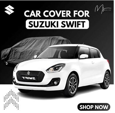 Premium Grey Suzuki Swift Car Cover Durable Anti-Scratch