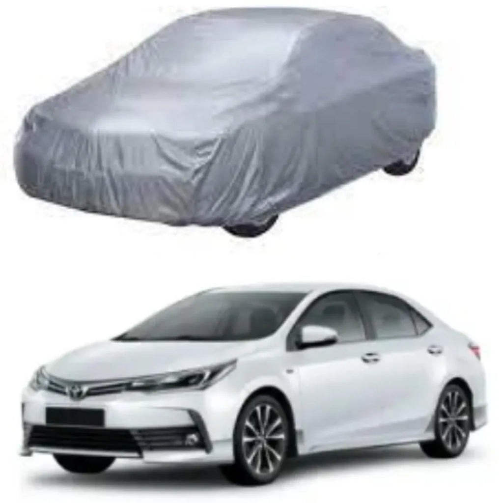 Toyota Corolla 2006-2023 Silver Parachute Car Cover Dust Proof Waterproof
